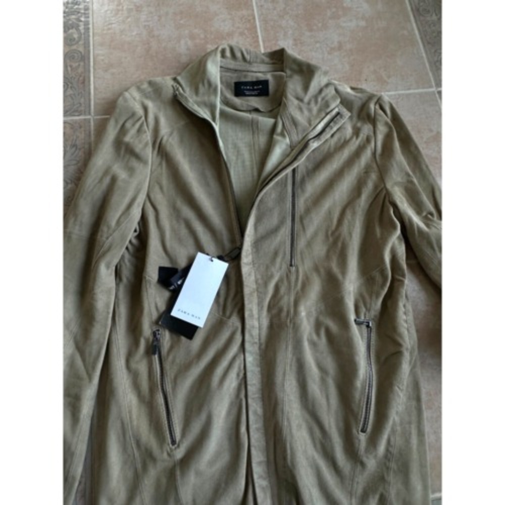 Zara Tan Bomber Jacket